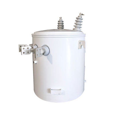 75Kva Single Phase Pole Mounted Transformers Outdoor Oil Immersed 34.5Kv