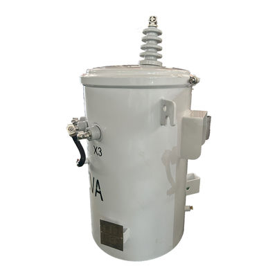 Single Phase Pole Mounted Transformer Electrical 25Kva ANSI IEEE Standard 12.47KV