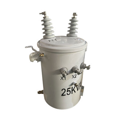 Buy 25kva Single Phase Pole Mounted Distribution Transformer 13.2KV To 240V online manufacture