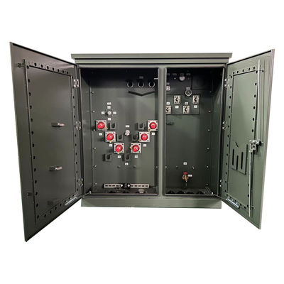 Buy 75Kva Three Phase Pad Mounted Electrical Transformer Oil Immersed 13.2KV to 208V online manufacture