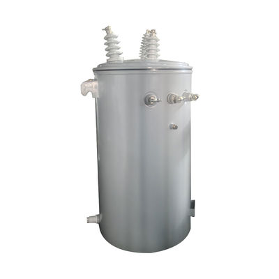 Buy 100Kva Overhead Distribution Single Phase Pole Mounted Oil Type Distribution Transformer 34.5Kv online manufacture