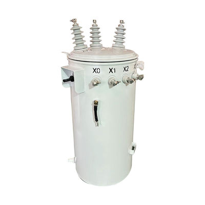 Buy 30kva Three Phase Pole Mounted Step Up Oil Power Electric Transformer 12KV To 208V online manufacture