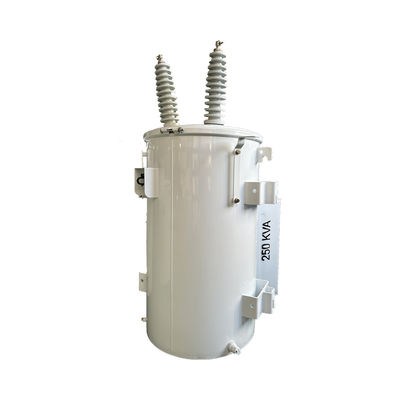 Buy 50kva Single Phase Power Pole Transformer Distribution 12470v To 120v online manufacture