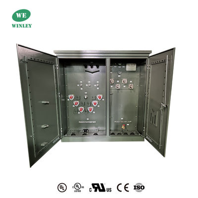 Buy 3 Phase Pad Mounted  Distribution Transformer 2500 Kva 13200v To 480y/277 For Outdoor online manufacture