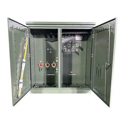 Buy 500 Kva 3 Phase Pad Mounted Power Distribution Transformer Dual Voltage  12470V & 4160V UL Certified online manufacture