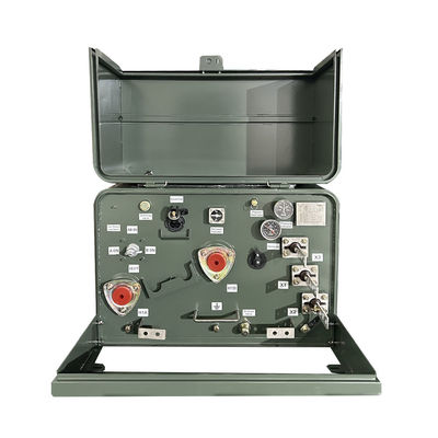 Buy 50kva Single Phase Pad Mounted Transformer Oil Immersed Power Electrical Distribution ANSI IEEE Standard online manufacture