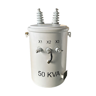 Buy 50kva Single Phase Power Pole Transformer Step Down Electrical Transformers online manufacture