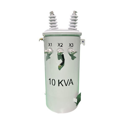 Buy 10 Kva Single Phase  Pole Mounted Transformer Overhead Distribution 12.470KV Meets DOE 2016  CSA  ANSI/IEEE Standards online manufacture