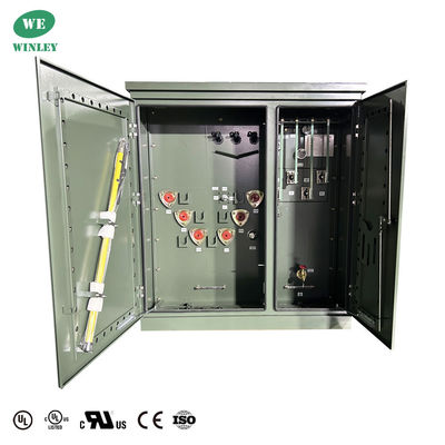 Buy 75 Kva 3 Phase Pad Mounted Transformer Liquid - filled 13.2KV DOE 2016 Efficiency UL/cUL Certified online manufacture