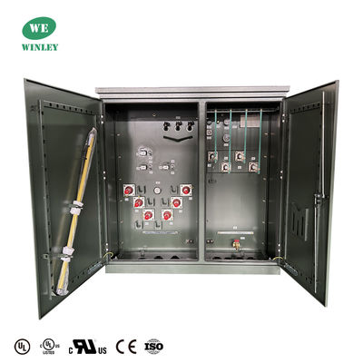 Buy 1000Kva Three Phase Pad Mounted Transformer Loop Feed 34.5KV To 208V UL Certified online manufacture
