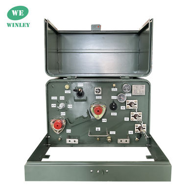 Buy 25kva Single Phase Pad Mounted Transformer Oil-immersed Distribution Transformer 13800V For Mounting Outdoors On Pads online manufacture