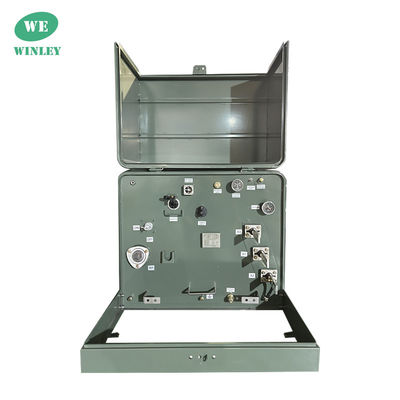 Buy Residential 200Kva Single Phase Pad Mounted Transformer Distribution Oil Immersed 34500V To 120V online manufacture