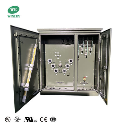 Buy 75Kva 3 Phase Pad Mounted Transformer Residential Power Distribution Oil Immersed 34.5KV To 480V online manufacture