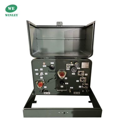 Buy 10kva Single Phase Pad Mounted Transformer Oil Immersed Power Electrical Distribution ANSI IEEE Standard online manufacture