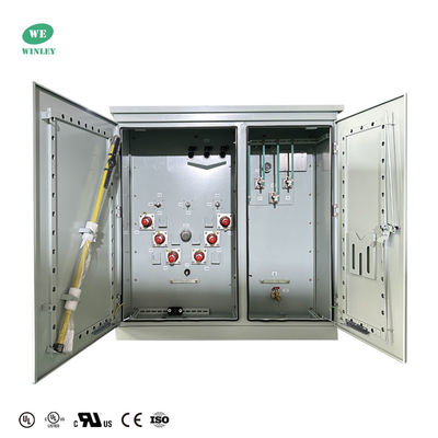 Buy UL Certified 500Kva 3 Phase Pad Mounted Transformer Residential Power Distribution 34.5KV ANSI IEEE DOE 2016 Standards online manufacture