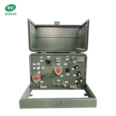 Buy 50kva Single Phase Pad Mounted Transformer Oil-immersed Distribution Transformer 13800V ANSI / IEEE C57 online manufacture