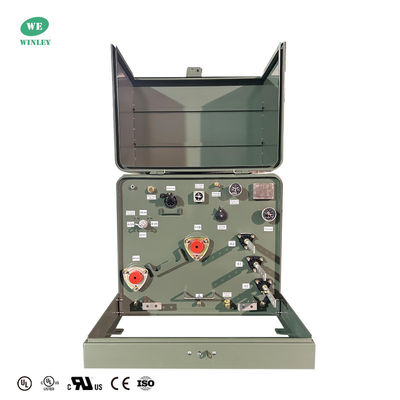 Buy 75Kva Single Phase Pad Mounted Transformers Outdoor Power Distribution Step Down 12.47KV ANSI IEEE Standards online manufacture