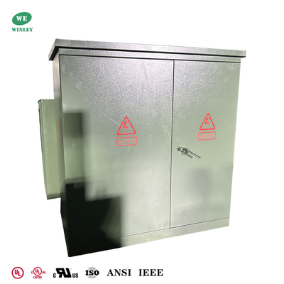 Buy UL Listed 3 Phase Pad Mounted Transformer 1500Kva 12.47KV To 480Y/277 ANSI DOE IEEE CSA standards online manufacture