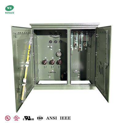 Buy 500Kva Three Phase Pad Mounted Transformer Radial Feed 12.87KV To 240V Multi‑Tap Voltage Regulation UL‑Certified online manufacture