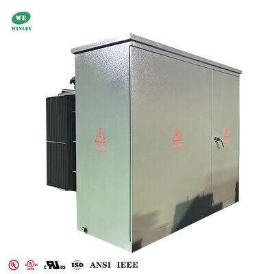 Buy Three Phase Pad Mounted Transformer Oil Type 1500kva 34500V To 208V Electrical Transformer Residential online manufacture