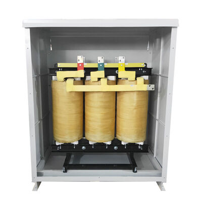 Quality  UL/cUL Listed 112.5KVA Vacuum Pressure Impregnated VPI Dry Type Transformer 240V to 480V Meet DOE 2016 factory