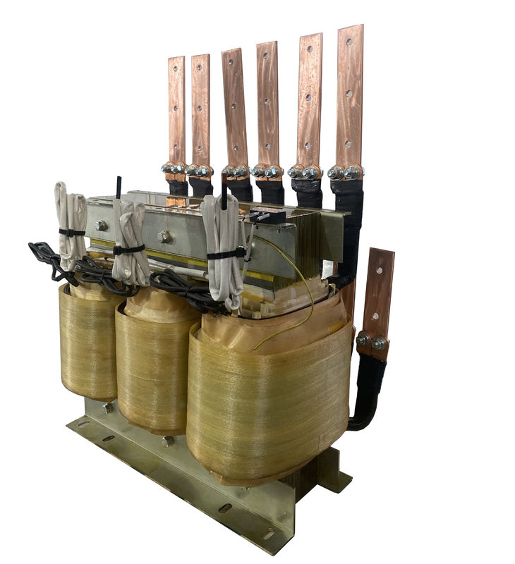 50KVA Three Phase Dry Type Transformer Rectifier 2250A 8VDC Copper