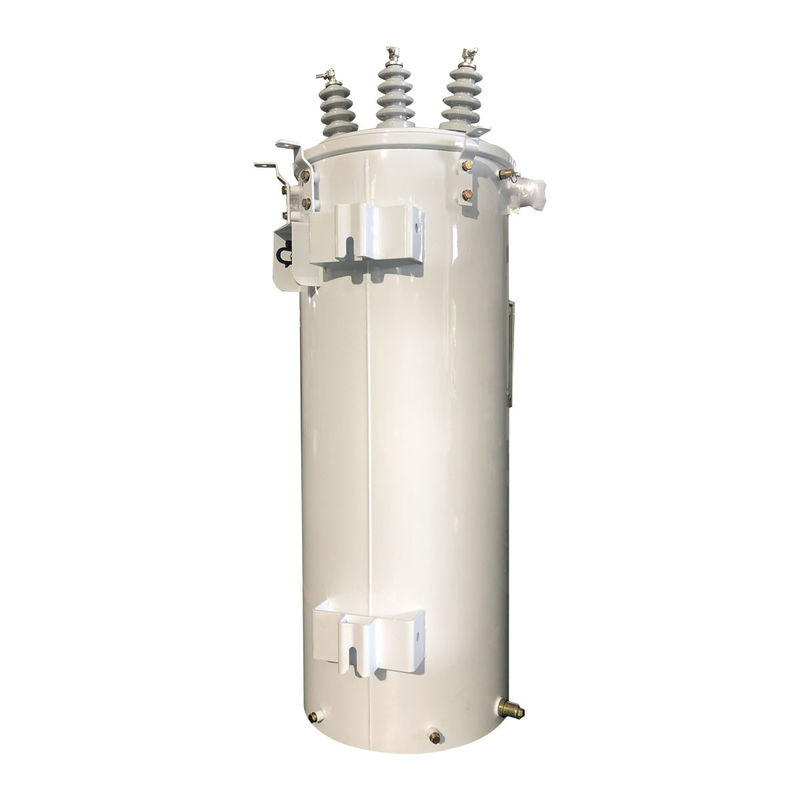 Three Phase Overhead Pole Mounted Distribution Transformer IEC Standard 75Kva