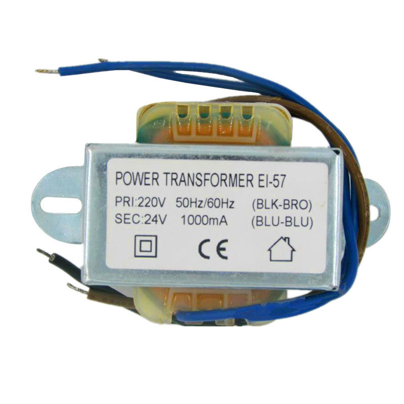 24VA EI Power Single Phase Transformer 230V 24V 1000mA/1A Copper