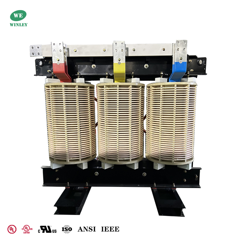 Class 220℃ Insulation 2000kva VPI Transformer 6.9kv To 480V Medium ...