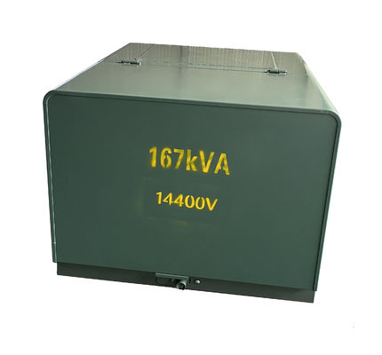 167KVA Single Phase Oil Type Transformer 34500V 19920V 480Y 277V