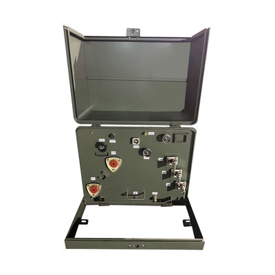 250kva Single Phase Pad Mounted Transformer Oil Immersed Outdoor 12.4kv