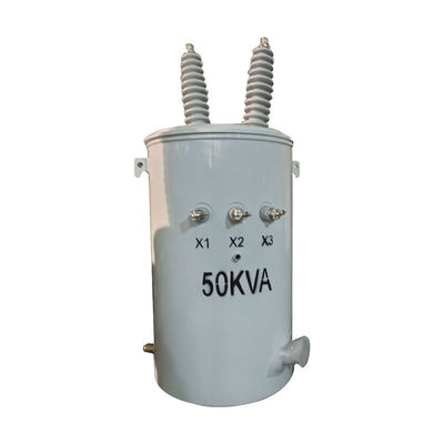 12.4kv 240v 50kva Oil Immersed Distribution Transformer Single Phase Pole Mounted Transformer