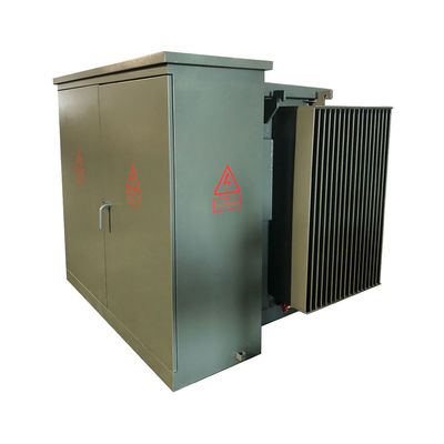 3000Kva Three Phase Pad Mount Transformer Oil Immersed Distribution  24.94KV to 480V