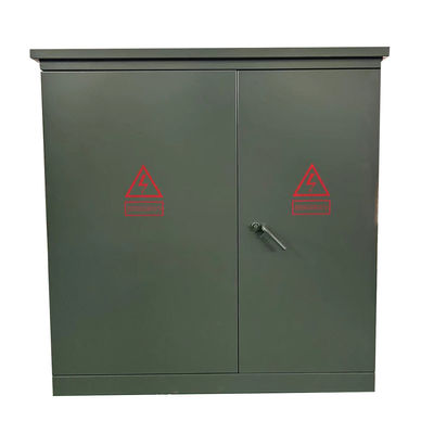 225Kva Pad Mount Three Phase Oil Immersed Distribution Transformer 4160V To 480V