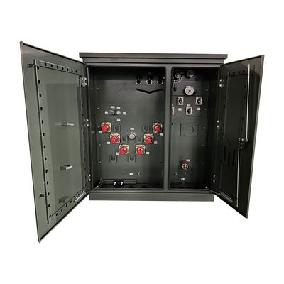 100Kva Three Phase electrical transformer Pad Mounted Transformer ANSI/IEEE standards 34500V To 208V