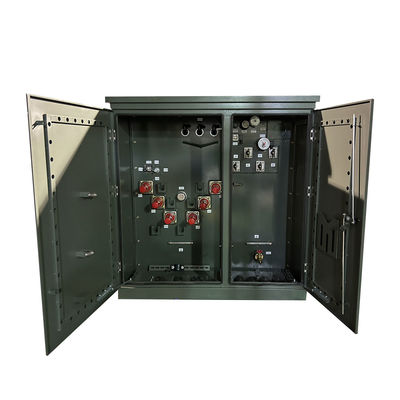 500kva Three Phase Pad Mounted Transformer Ansi Standard  Loop Feed 34500v To 480y/277