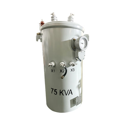 75Kva Electricity Transformer Oil Type Distribution Single Phase Pole Mounted Transformer 2400/4160GrdY