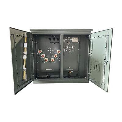 750kva 3 Phase Live Dead Front Pad Mounted Electrical Transformer 13200v To 480v 304 Stainless Steel  FR-3 Oil