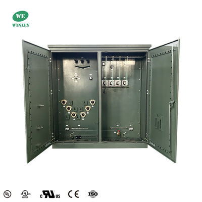 2500kva Three Phase Pad Mounted Transformer ANSI IEEE Standard Electric Power 12.47kv To 4160V