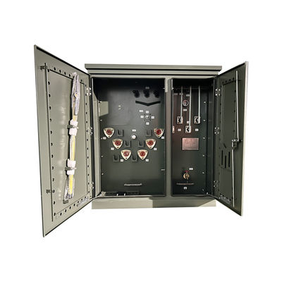 112.5kva Three Phase Pad Mounted Transformer  Electrical Transformers 12000V To 208V Meet Doe 2016 ANSI CSA Standards
