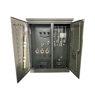 150kva Three Phase Pad Mounted Transformer Radial Feed 12470V To 208Y UL Certification
