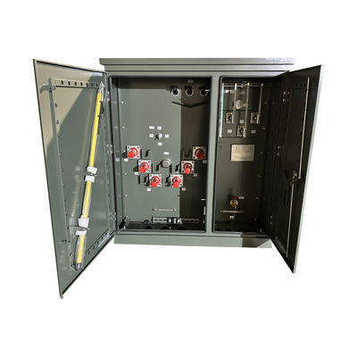 150kva Pad Mount Three-Phase Oil-Immersed Distribution Transformer Power 34500V To 208V ANSI / IEEE C57