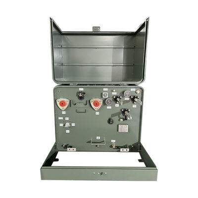 75kva 1 Phase Pad Mounted Electrical Transformer Oil Immersed  12.4 KV To 120V aNSI IEEE