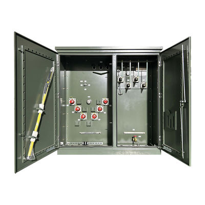 3 Phase Pad Mounted Electric Oil Type Transformer 1500kva 35kv Class