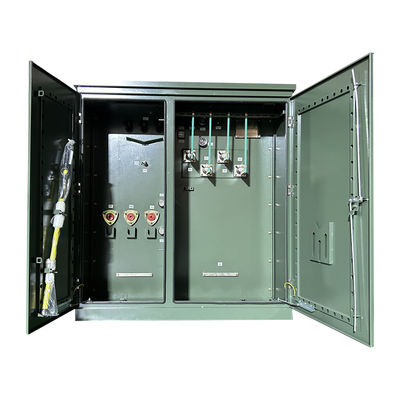 1500Kva 3 Phase Pad Mounted Transformer Dual Primary ANSI C57 12470V To 480V UL certified