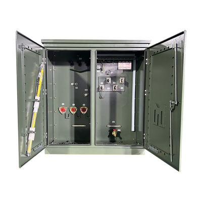 500Kva 3 Phase Pad Mounted Transformer 2400V To 480V Radial Feed UL Certified