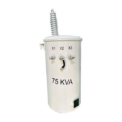 75 Kva Single Phase  Pole Mounted Transformer IEEE/ANSI Standards 12470V To 480V Power Pole Transformer