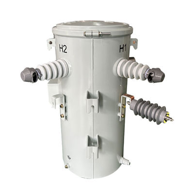 10 Kva Single Phase Power Pole Transformer Distribution Dual Voltage 13.8KV 4.16KV To 120V DOE 2016 Standards