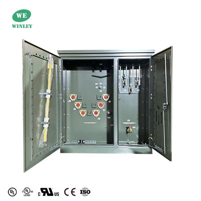 300Kva Three Phase Pad Mounted Transformer  13200V To 480Y UL Certified