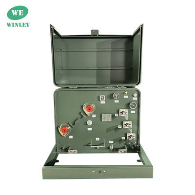 167Kva Single Phase Pad Mounted Transformer Residential Oil Filled 34.5KV Liquid Filled